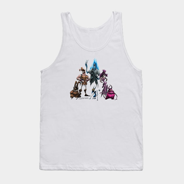 Hercules Tank Top by DinoTomic